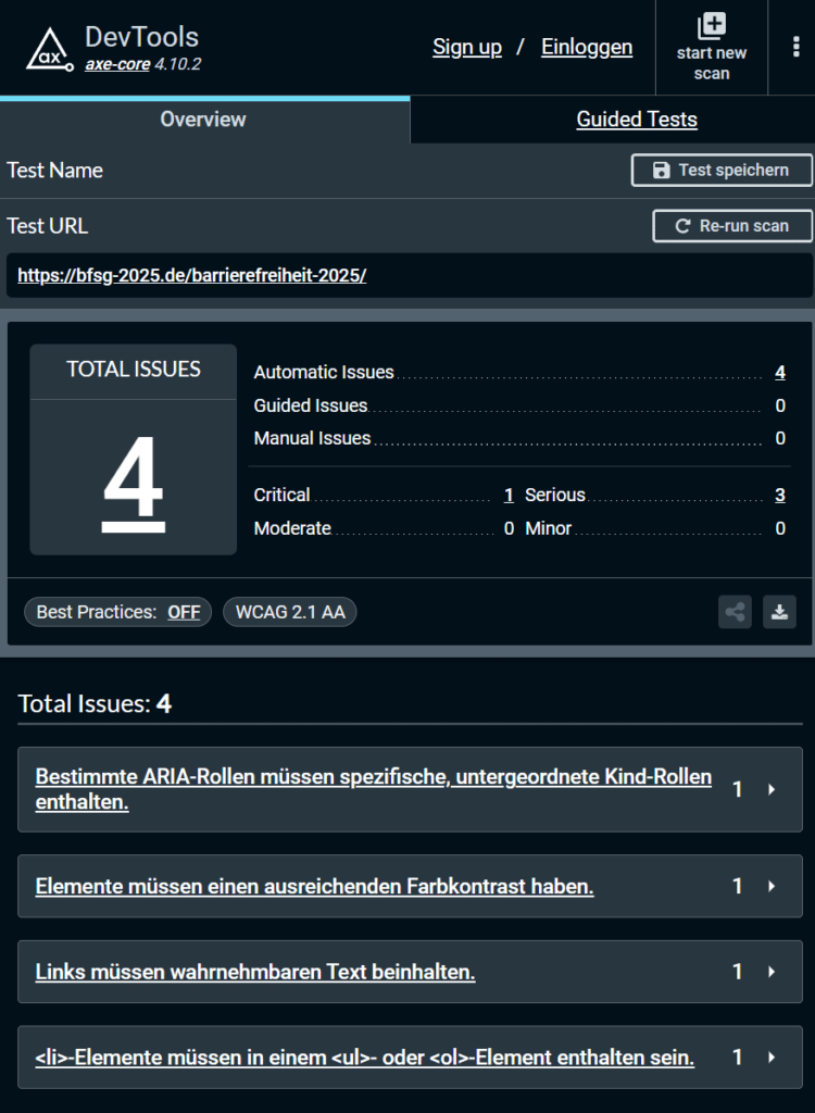 Deque Systems - axe DevTools